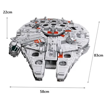 

Lepining 05033 Star Series War 5265Pcs Ultimate Collector's Star Destroyer Building Blocks Bricks Compatible with 10179 Kid Toys