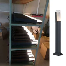 Современный открытый ландшафтный путь освещение наземный пол пост led Боллард газон свет