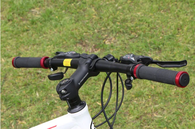 2 шт/1 пара, горный велосипед, велосипед, MTB, руль, покрытие, ручки, гладкие, мягкие, резиновые, противоскользящие, ручка, замок, бар, конец