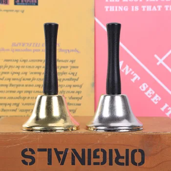 

Metal Christmas Hand Bell Noble Reception Dinner Party Christmas Decoration for Home Natal New Year Noel Xmas Decor Navidad