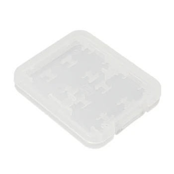 

8 in 1 Plastic Micro SD SDHC TF MS Memory Card Storage Case Box Protector Holder