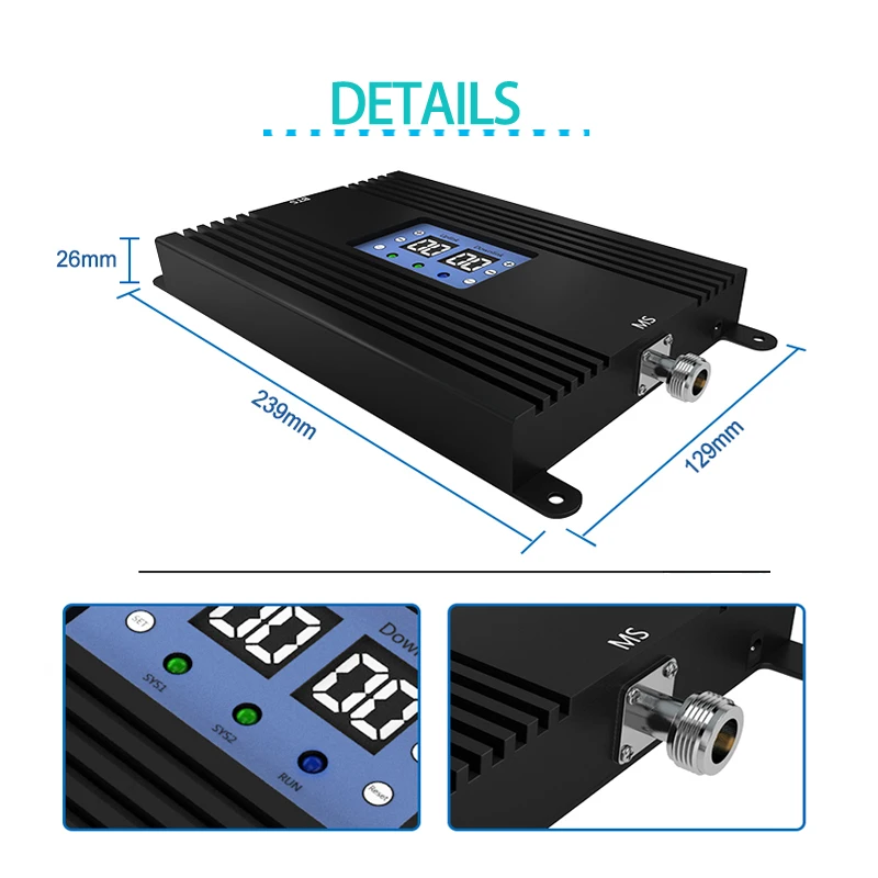 Stainless Steel Stealth Door Lock Anti-theft Anti
