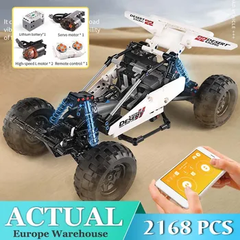 

Mould King APP RC Climbing Truck Desert Racing Car Technic Off-road Vehicle Model MOC Building Blocks Bricks Toys For Children
