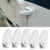 5pcs Door Catch Holder Latch for RV Motorhome Camper Trailer Travel Baggage Car Accessories White ABS Auto Styling ► Photo 2/6