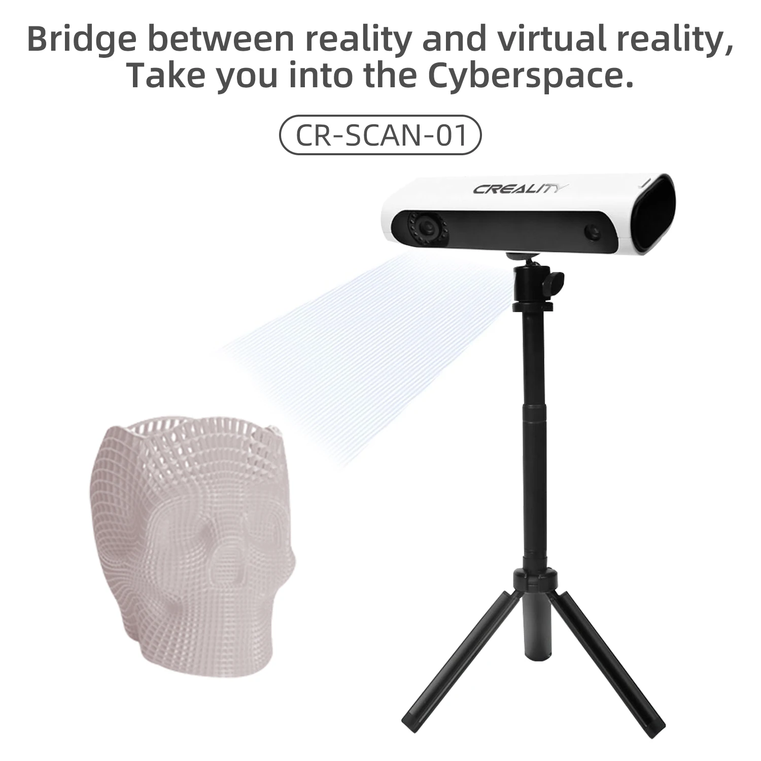 Original Creality CR-SCAN 01 3D Scanner 3D Modeling Scanner High Precision Support OBJ/STL Output with Turntable latest 3d printer