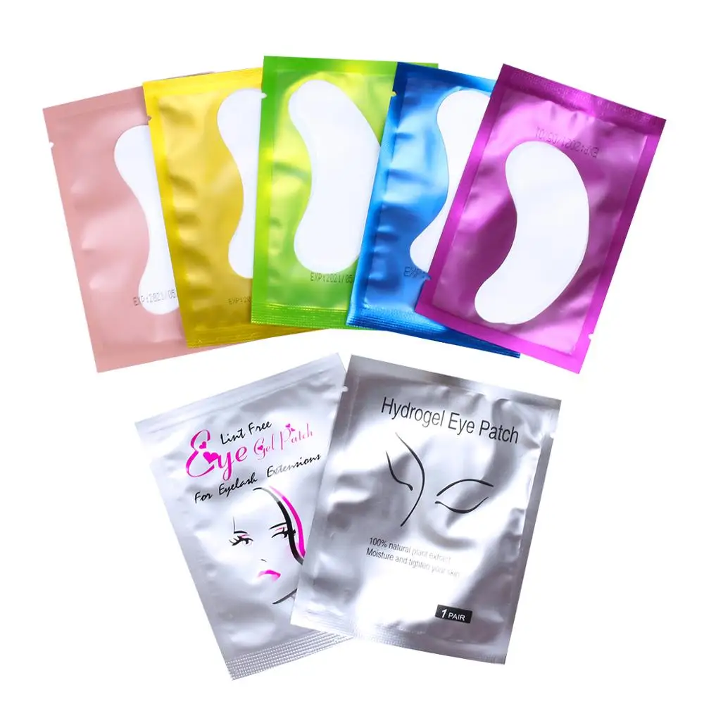 

50pairs/lot Fadvan Paper Patches Eyelash Under Eye Pads Eyelash Extension Paper Patches Eye Tips Sticker Wraps Make Up Tools