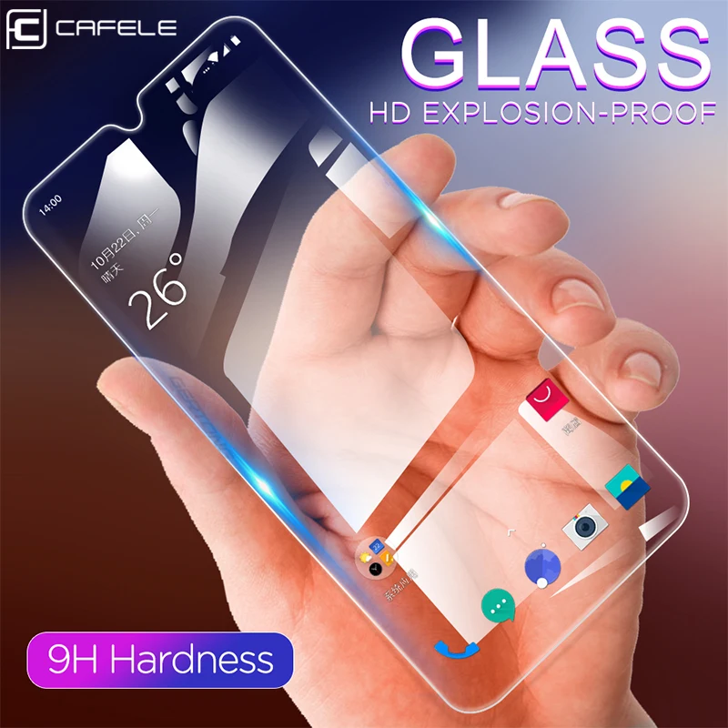 CAFELE 9H Tempered Glass For Xiaomi 8 9t pro 9 se Redmi Note 7 8 pro K20 Screen Protector Ultra Thin Protective Film HD Clear