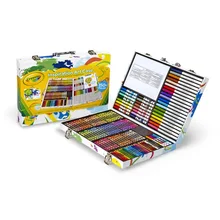 Crayola маленькие художники Изобразительное искусство набор инструментов креативное шоу коллекция Подарочная коробка Акварельная ручка подарочная коробка