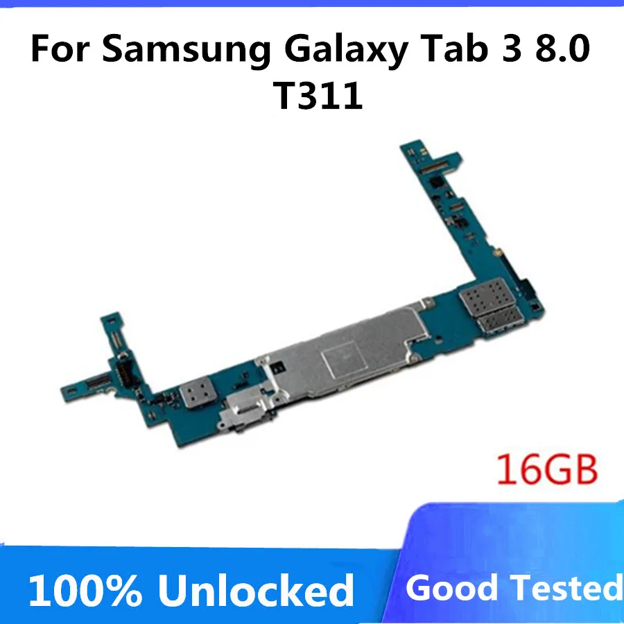 Материнская плата для Samsung Galaxy Tab 3 8 0 T311 оригинальная разблокированная Логическая