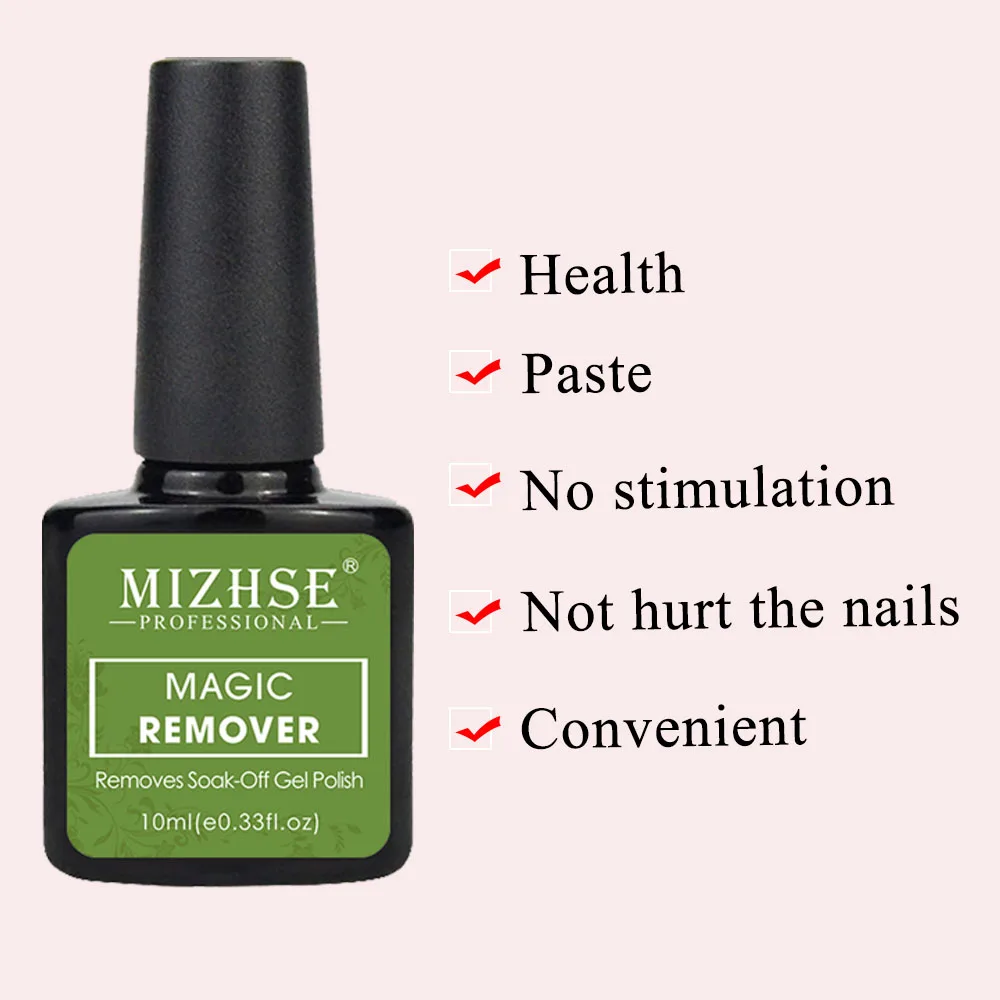 MIZHSE средство для удаления геля для ногтей растворение воды выгруженный клей УФ Гель-лак Burst Magic Remove гель Чистый обезжириватель