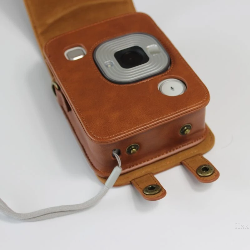 Высококачественная сумка из искусственной кожи в кожаном футляре для Fuji Fujifilm Instax Mini Liplay Kit