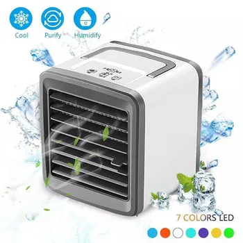 

USB Charging Air Conditioner Fan Mini Refrigerator Air Cooler Nano FanHome Air Cooling Desktop Usb Charging Air Conditioning Fan