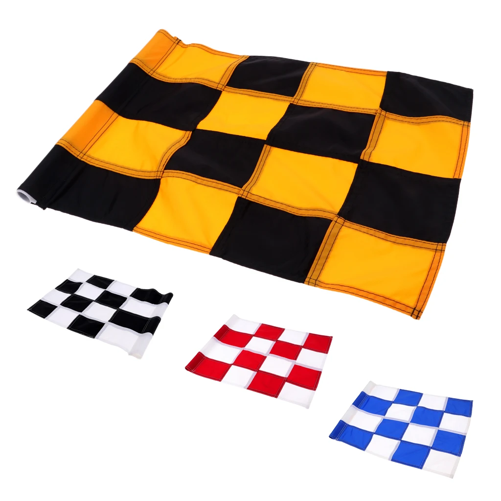 

4Pcs Durable Nylon Practice Golf Putting Green Flags Backyard Garden Training Accessories