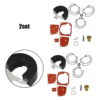 

2pcs Carburetor Rebuild Kit For Johnson Evinrude V4 V6 90 100 115 150 175 HP Carb