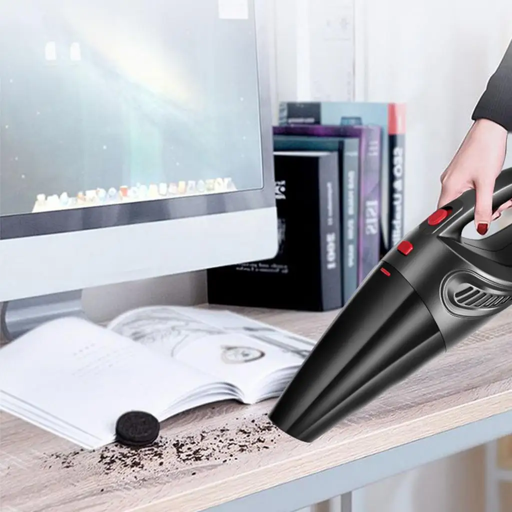 Handheld Vacuum Cleaner Cordless Rechargeable 5000pa Strong Suction Lightweight Wet/Dry Vacuum for Home Pet Hair Car Cleaning