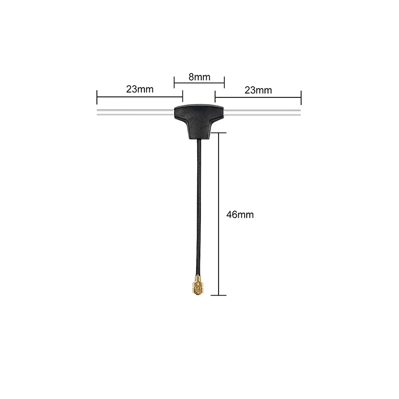 2 Teile/los BETAFPV Dipol T Antenne 2,4G 915MHz/868MHz MHF Stecker Für 2,4G/915MHz/868MHz empfänger – Detail 11