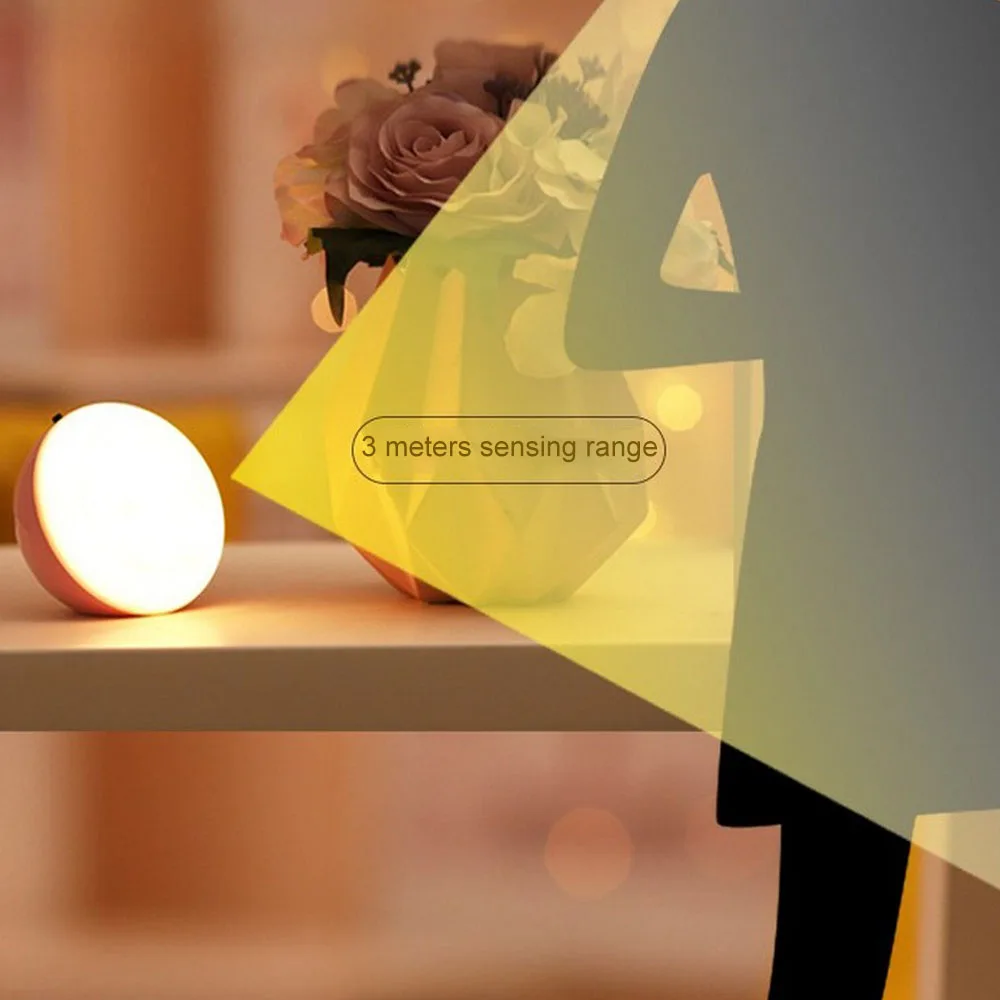 

LED Wall Lamp Children's Lighting Motion Sensor Night Light Bedside Lamp Infrared PIR Light Bedroom Night Lights Lampara