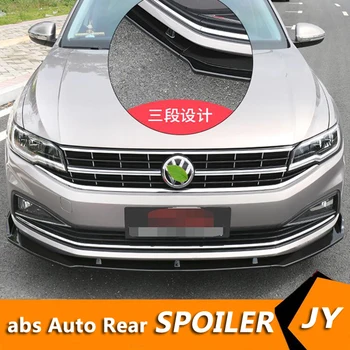 

For Je tta ABS Rear Bumper Diffuser Protector For 2019 Volkswagen Je tta Body kit bumper rear Front shovel lip rear spoiler