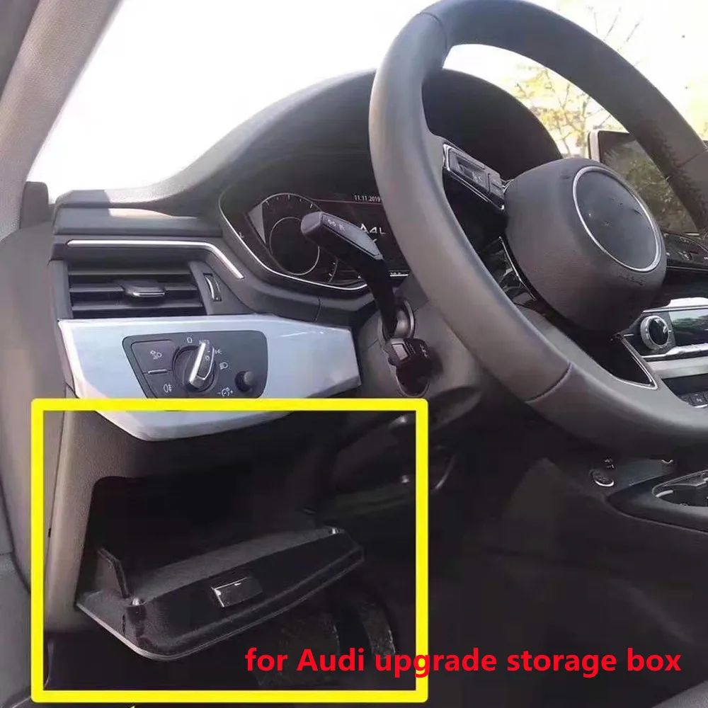 

For Audi A4 b9 A5 B9 17-19 Driver's Glove Box Sundries box 8WD 863 075 Amodification and upgrade