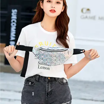 

Women Girls Waist Fanny Pack Belt Bag Pouch Hip Bum Bag Travel Sport Small Purse