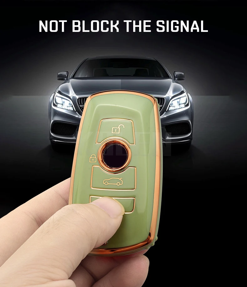 TPU Auto Chiave A Distanza Della Copertura Della Cassa Borsette Per BMW 1 3 5 7 Serie X1 X3 X4 X5 F10 F20 F30 F18 F25 M3 M4 E34 E36 Protector Holder Fob - H9057d6e51efb416bb1d1513be94f4e15G
