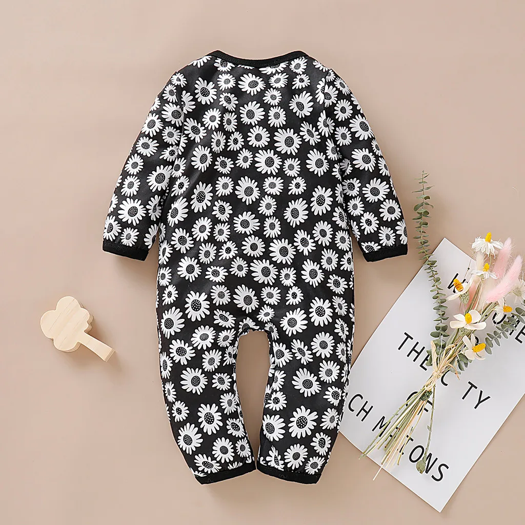 new born baby clothes baby boy romper winter clothes costume romper onesie disfraz bebe halloween new 0-24m Print Long Sleeve Z4