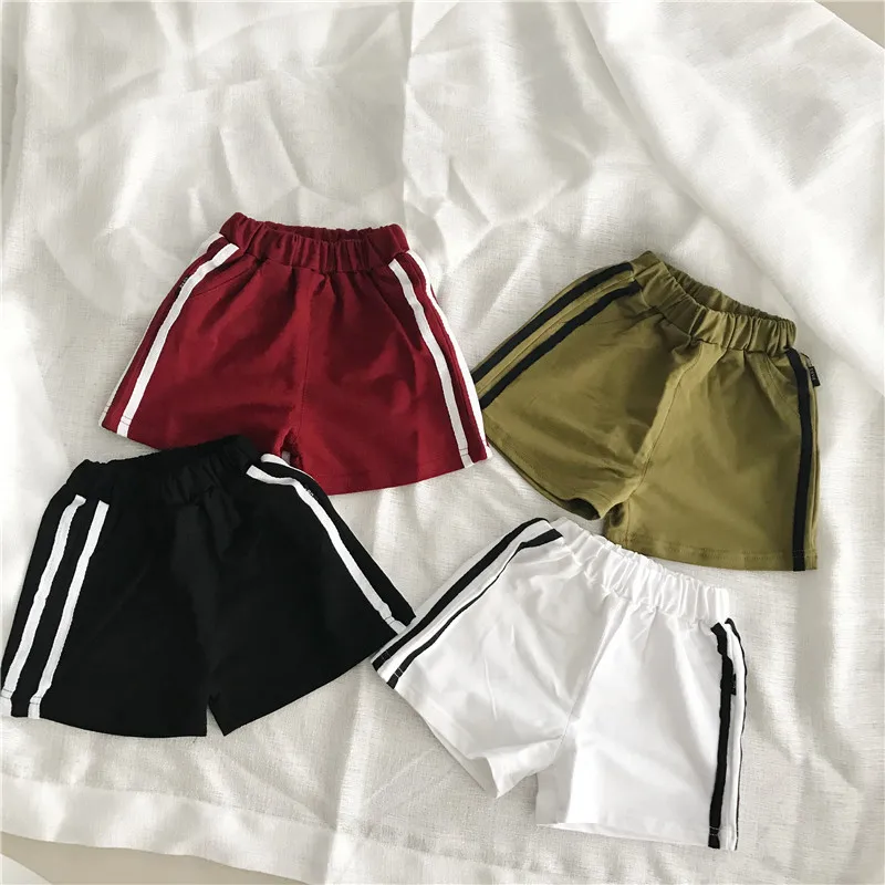 

Chen Mom Boys' Clothes Summer Side Edge Three Bars Shorts 2019 New Style Versatile Children Male Baby Casual Shorts