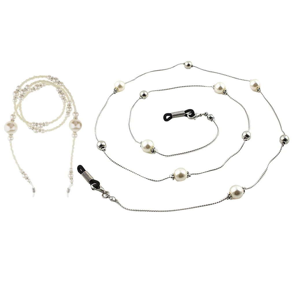 2pcs Cords Eyeglass Strap Spectacles Sunglasses Lanyard Holder Chain 78cm