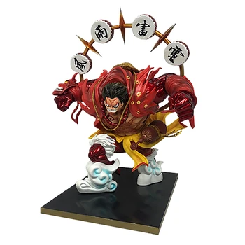 

One Piece GK Monkey D Luffy Anime Action Figure Model Toy 35cm PVC Gear Fourth Kabuki Ver Statue Collection Figma Decoration