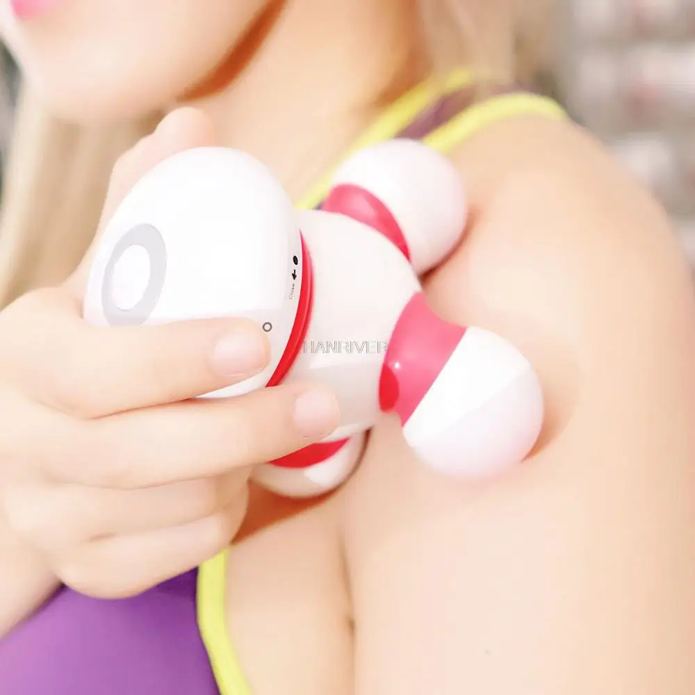 Mini electric triangle massager