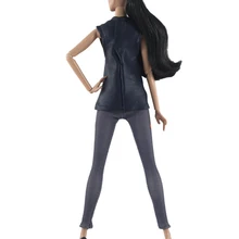 Комплект из 2 предметов; модные топы на бретельках из искусственной кожи; комплект со штанами; Пальто с v-образным вырезом; одежда для детей; FJ88