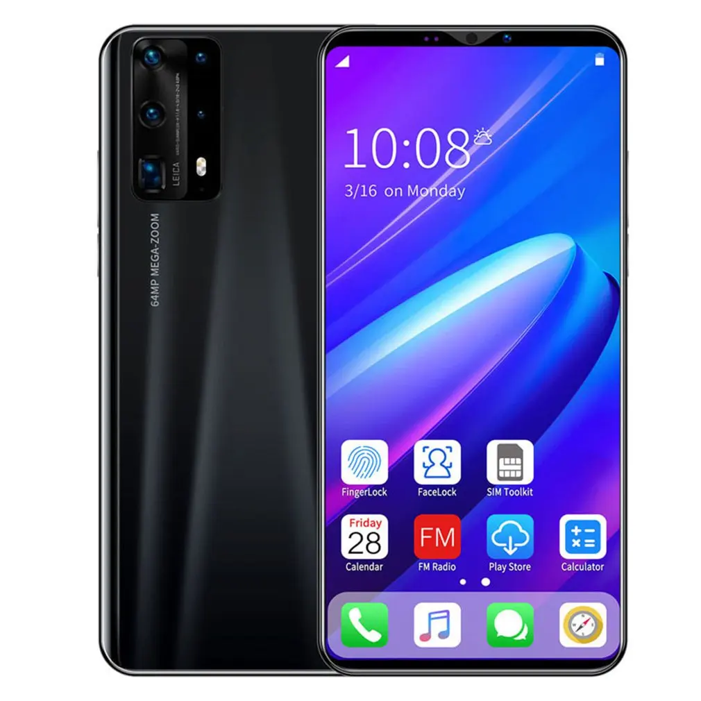 Dual-Core P40 Pro Smartphone 5.8 Inch Screen