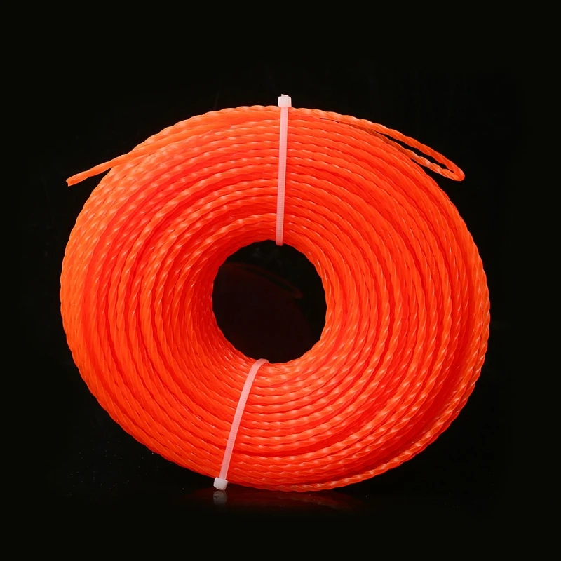 3.0mm Diameter Grass Trimmer Line Brush Cutter Power Nylon Twist Rope Cut