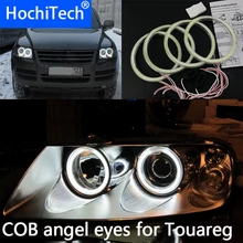 Высокое качество COB Led Light Белый Halo Cob Led angel eyes кольцо без ошибок для Volkswagen Touareg 2003 2004 2005 2006
