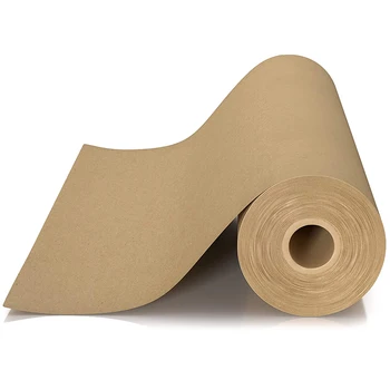 

Kraft Paper Roll - perfect for Packing, Moving, Gift Wrapping, Shipping, Parcel,Wall Art,Bulletin Boards,Floor Covering