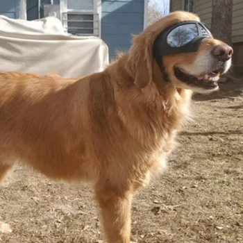 

1pcs Adjustable Pet Dog Sunglasses Anti-UV Sun Glasses Eye Wear Protection Waterproof Goggles Sunglasses Pet Supplies01