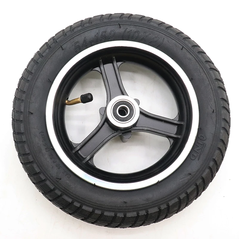 

10x2 (54-152) Wheel Hub 10 Inch Inner Tube Outer Tire Rim Accessories for Electric Scooter Children's Bicycle Baby Carriage