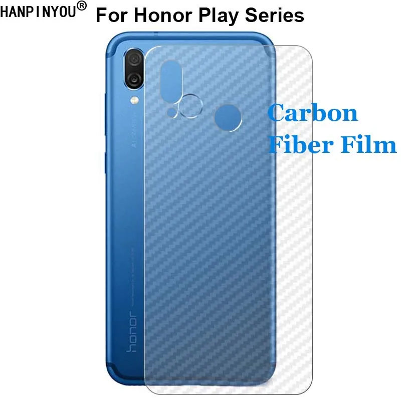Для Huawei Honor Play 4 4t 3 3e Pro 3D прозрачная задняя пленка из углеродного волокна с защитой