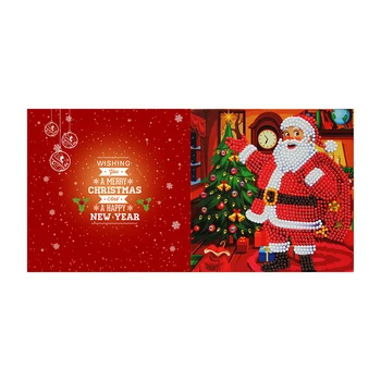

8pcs DIY Diamond Painting Greeting Card Handmade Card 15x15cm High Quality