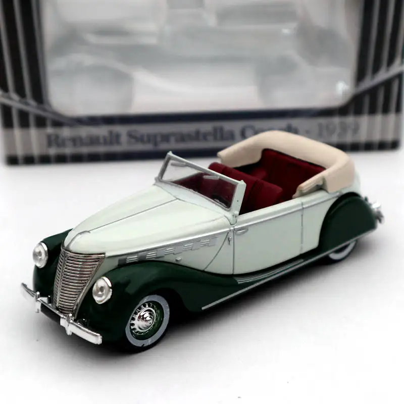 AUTOS de epoca 1/43 Renault supratella Coach 1939 литые игрушки автомобиль Классическая коллекция