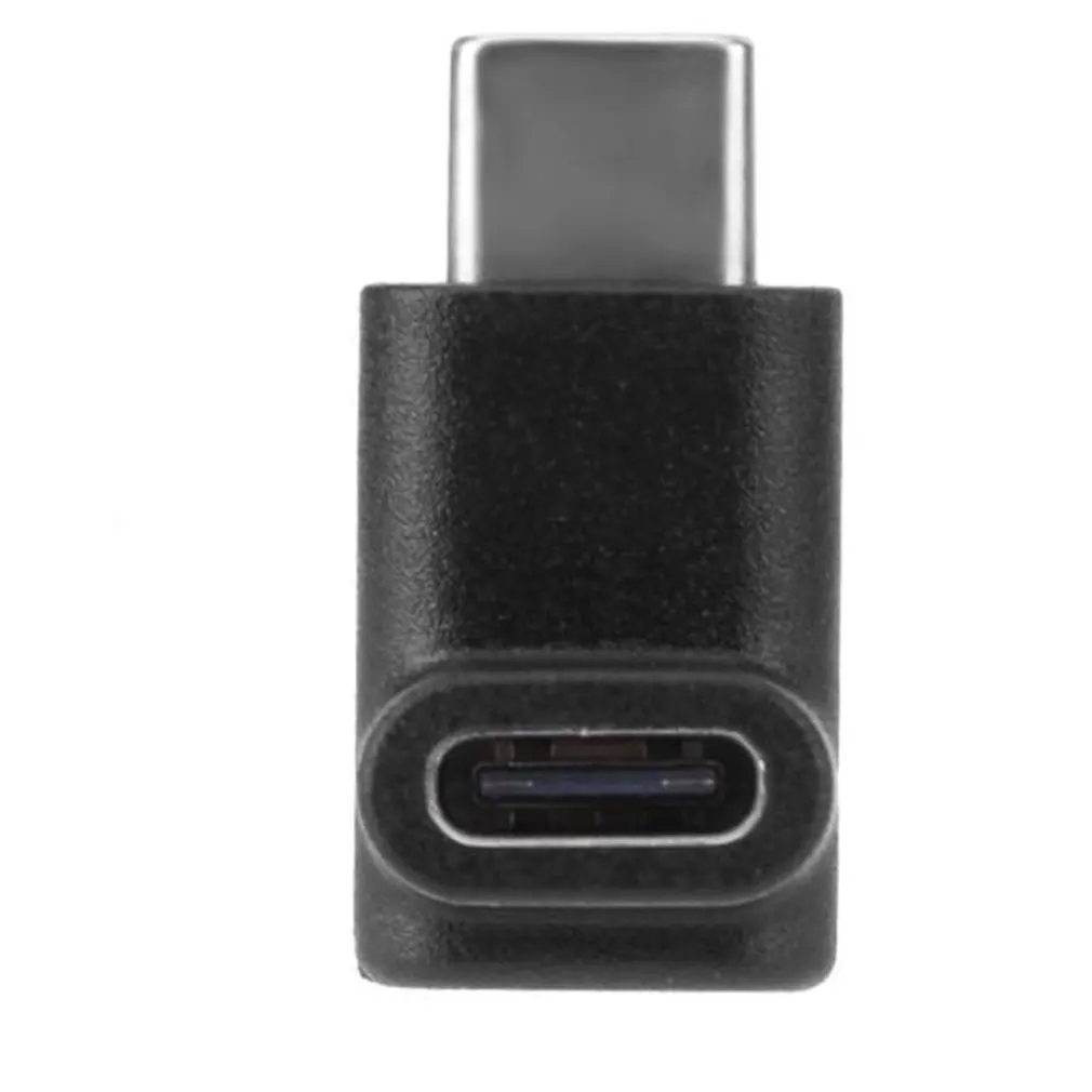 Usb-c Usb 3,1 type C адаптер «Папа-мама» черный дизайн изысканно и легко использовать 90 градусов под прямым углом