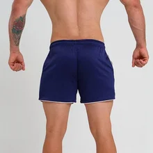 Модные мужские шорты для бега, быстросохнущие шорты для фитнеса EHCM