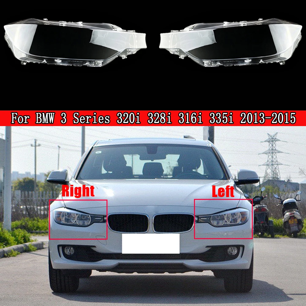 Car Headlamp Lens For Bmw 3 Series 320i 328i 316i 335i 2013 2014 2015 Glass Shell Front