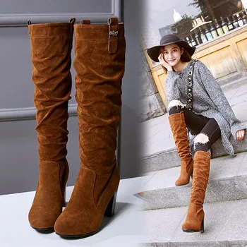 

Leisure Time High Boots Snowfield Boots Size Code Woman Boots 40-47