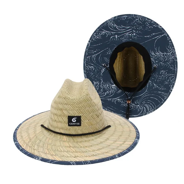 Lifeguard Summer Beach Straw Sun Hat