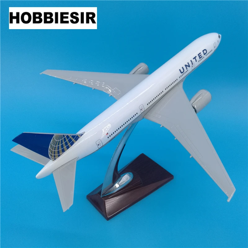 32 см Boeing B777 США, американские авиалинии, игрушечные модели самолетов, самолет литой под давлением пластиковый сплав, самолет, подарки для детей