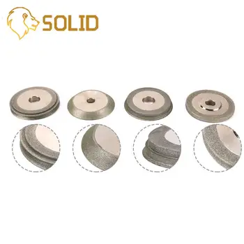 

78/80mm Electroplated Flat Diamond Grinding Wheel Set for Metal Milling diamond disc sharpening Accessories 4Pcs/Set
