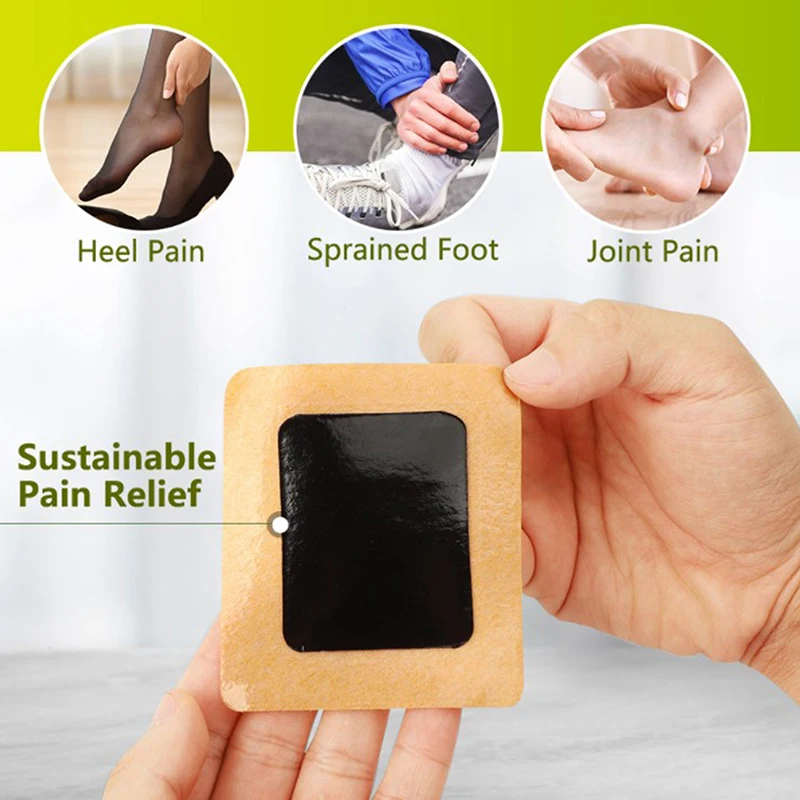 Plantar Fascia Brace 6Pcs Sumifun Hielspoor Pijn Patch Fascia Plantaris Fasciitis Bone Achilles Tendinitis