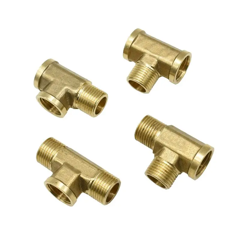 Мужской 1/2 &quotтройник разъем латунь женский Водостоки Т образным ремешком 3 Way Pipe