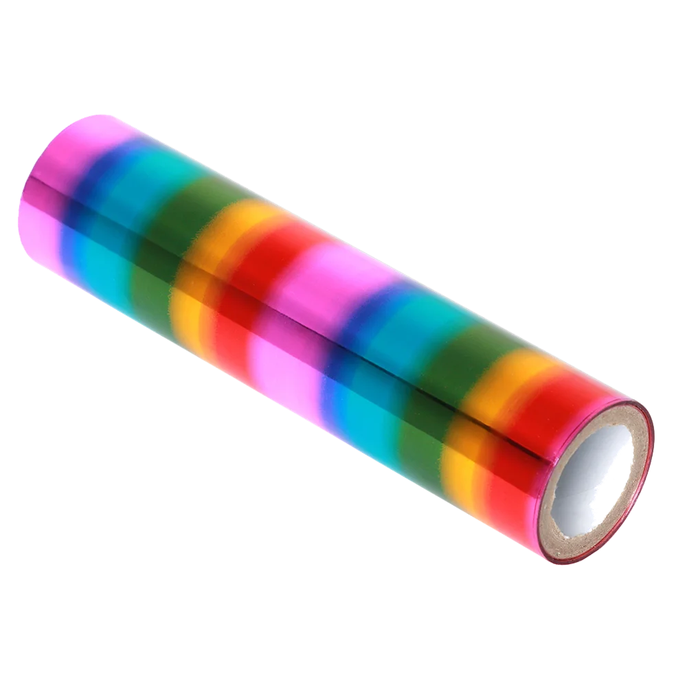 Colorful Смешанные цвета термоактивированная фольга 5 м теплопередачи поделки своими руками и Скрапбукинг фольги передачи листов - Цвет: Colorful